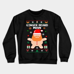 Ginger Beard Man Crewneck Sweatshirt